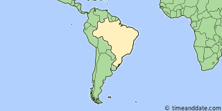 Location of Rio de Janeiro
