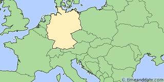 Location of Frankfurt
