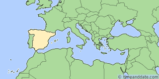 Location of Barcelona