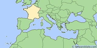 Location of Paris
