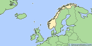 Location of Oslo