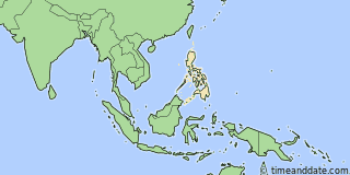 Location of Manila