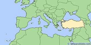 Location of Istanbul