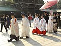 Japanese wedding at the Meiji Shrine
