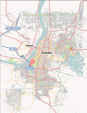 Kolkata is located in Kolkata