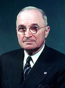Official portrait of Harry S. Truman as president of the United States