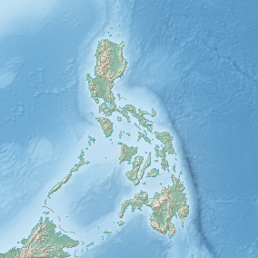Map showing the location of Philippine Rise