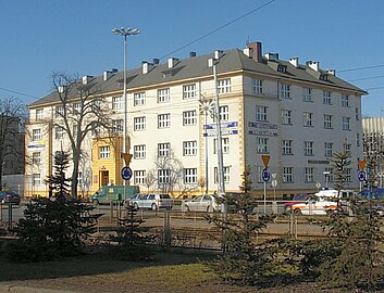 Current view of N.13/15 from Jagiellońska street