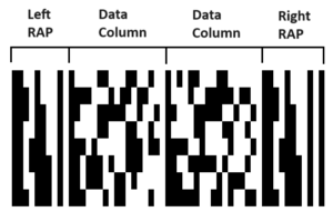 This file represents MicroPDF417 barcode(symbol) structure with data column 2
