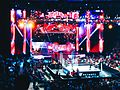 WWE Monday Night Raw in the arena in 2014