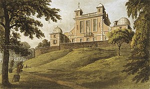 Flamsteed House in 1824