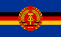 Service flag for auxiliary ships and boats of the People's Navy