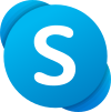 Logo of Skype (2019–present)