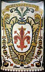Inlay of the coat of arms of Florence, from the chapel of the Princes