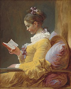 A Young Girl Reading (c. 1770), oil painting by Jean-Honoré Fragonard
