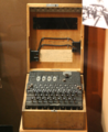 Four-rotor Kriegsmarine Enigma machine