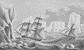 Image 3James Weddell's second expedition in 1823, depicting the brig Jane and the cutter Beaufroy (from Southern Ocean)