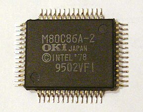 OKI M80C86A QFP-56