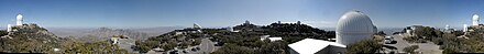 380° panorama of Kitt Peak from the Warner and Swasey Observatory (own work)