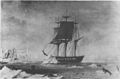 Image 81USS Vincennes at Disappointment Bay, Antarctica in early 1840 (from Southern Ocean)