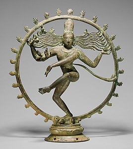 Chola bronze of Shiva as Nataraja ("Lord of Dance"), Tamil Nadu, 10th or 11th century