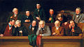 Image 1Painting of a jury deliberating
