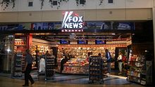 Fox News airport newsstand