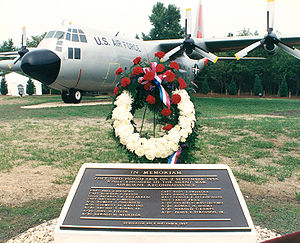 Hercules C-130 aircraft on display at National Vigilance Park