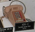 STU-I secure telephone desk set (electronics were housed in a separate cabinet)