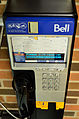 Image 17A Bell Canada payphone with digital display