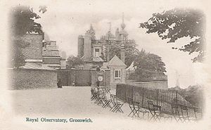 Royal Observatory, Greenwich, c. 1902, as depicted on a postcard