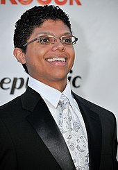 Head-and-shoulders color photograph of Tay Zonday in 2009