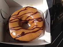 A donut in a box