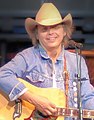 Dwight Yoakam, singer-songwriter, musician, and actor, known for his pioneering style of country music