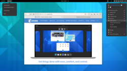 GNOME desktop environment.