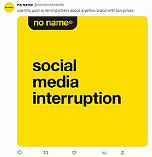 A screenshot of a Tweet with a yellow image.