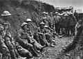 Soldiers in a trench (from Human history)