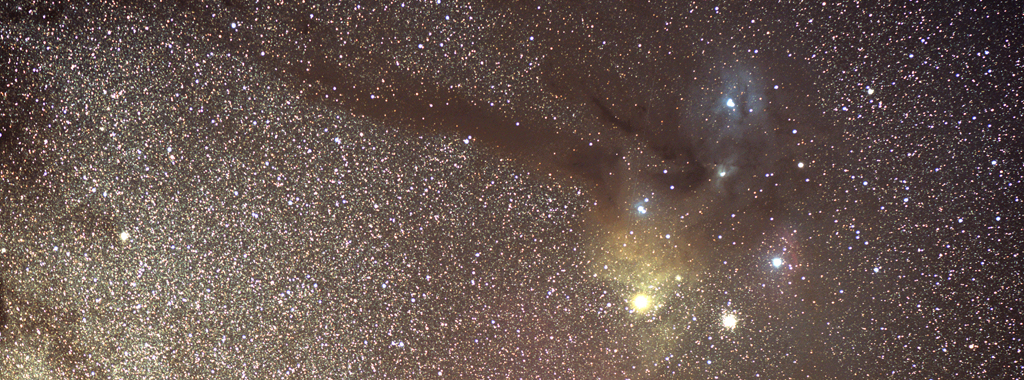 Part of the Milky Way near Antares. Picture taken at La Palma.