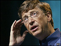 Microsoft chairman and chief software architect Bill Gates