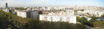 Paris panorama from Montparnasse