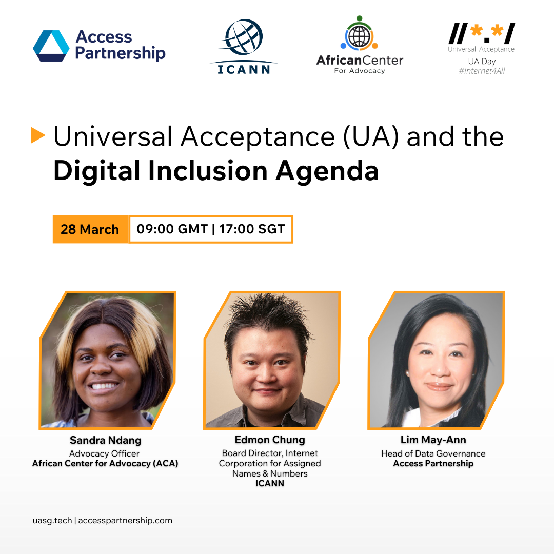 Universal Acceptance (UA) and the Digital Inclusion Agenda