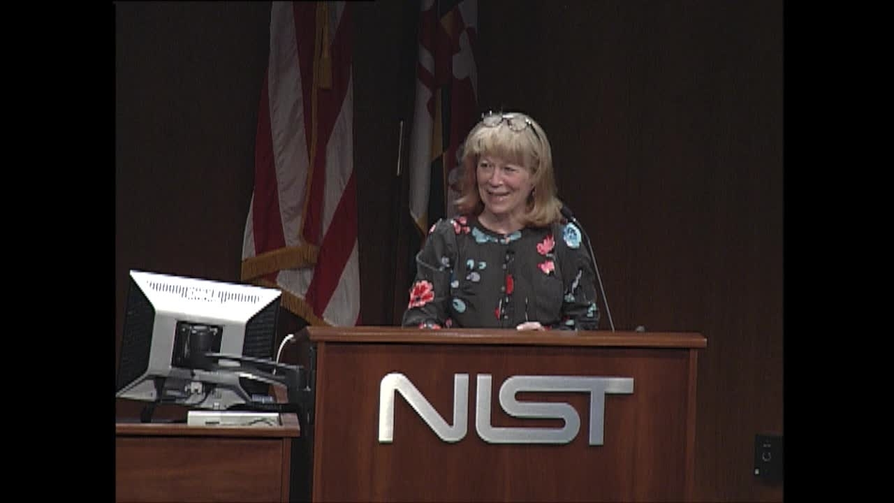 NIST Colloquium Series: Global Scientific Engagement, Geri Richmond
