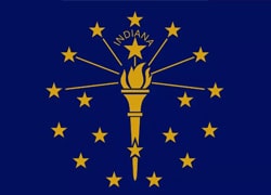 Indiana State Flag - Casino Genie