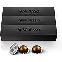 Nespresso Capsules VertuoLine, Double Espresso Chiaro, Medium Roast Coffee, 10 Count (Pack of 3) Coffee Pods, Brews 2.7 Ounce