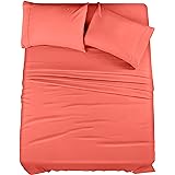Utopia Bedding Queen Bed Sheets Set - 4 Piece Bedding - Brushed Microfiber - Shrinkage and Fade Resistant - Easy Care (Queen,