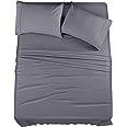 Utopia Bedding Queen Bed Sheets Set - 4 Piece Bedding - Brushed Microfiber - Shrinkage and Fade Resistant - Easy Care (Queen,