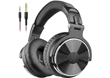 OneOdio Wired Over Ear Headphones Studio Monitor & Mixing DJ Stereo Headsets with 50mm Neodymium Drivers and 1/4 to 3.5mm Jac