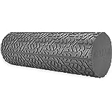Gaiam Restore Compact Textured Foam Roller for Muscle Repair and Exercise – 12”L X 4" Diameter Massager Roller – Ideal for Im