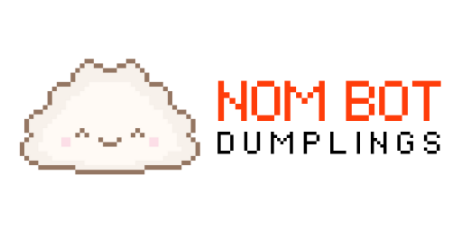 Nom Bot Dumplings logo