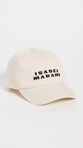 Isabel Marant Tyron Logo Canvas Hat.